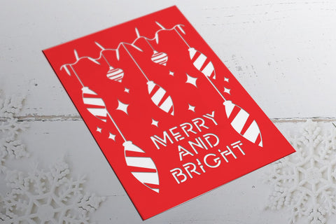 BUNDLE | Christmas Card 5 - svg eps ai png pdf SVG zafrans studio 