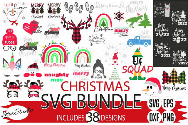 Bundle Christmas Svg SVG Lerastudio 