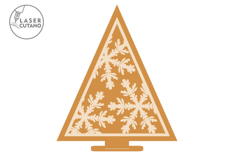 Bundle Christmas Trees Multilayer Laser Cut Files, Mandala, Round Sign SVG, 3D Designs, Mini Design Bundles SVG LaserCutano 