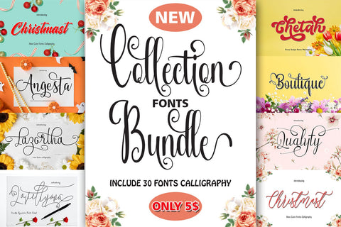 Bundle Collection Font Rtceative 