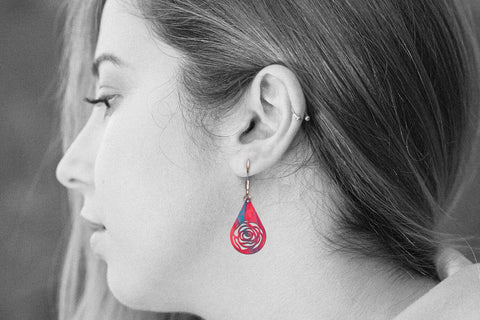 Bundle | Valentines Earrings SVG zafrans studio 