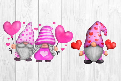 bundles valentine gnomes PNG sublimation SVG dadan_pm 