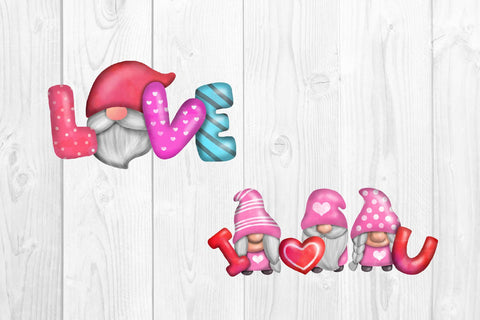 bundles valentine gnomes PNG sublimation SVG dadan_pm 