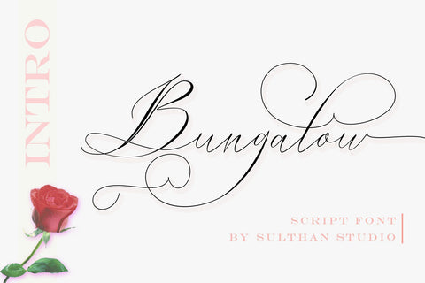 Bungalow Font Sulthan studio 