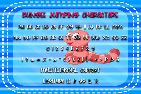 Bungee Jumpings Font Supersemar Letter 