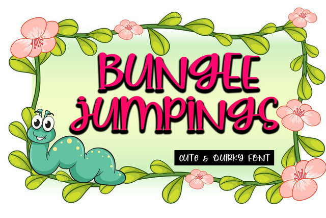Bungee Jumpings Font Supersemar Letter 