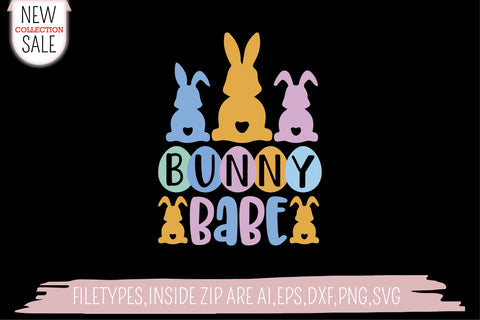 Bunny Babe SVG SVG Creativeart88 