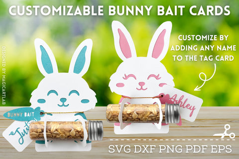 Bunny Bait Card | Easter Bunny SVG Cut File SVG MagicArtLab 