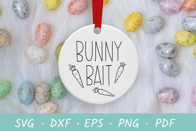 Bunny Bait Gift Tag | Bunny bait SVG Round sign SVG Irina Ostapenko 