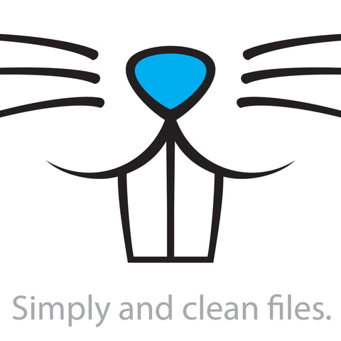 Bunny boy and girl face SVG TribaliumArtSF 