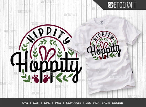 Bunny Bundle Vol-06 | Do The Bunny Hop Svg | Hippity Hoppity Svg | Little Honey Bunny Svg | Too Hip To Hop Svg | Bunny Quote Design Bunny Loves Me Svg | Easter Svg | T-shirt Design SVG ETC Craft 