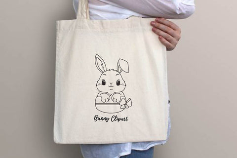 Bunny clipart, Rabbit svg bundle SVG dadan_pm 