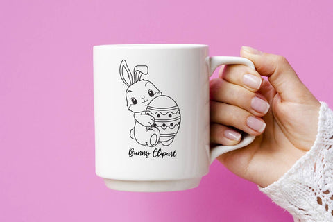 Bunny clipart, Rabbit svg bundle SVG dadan_pm 