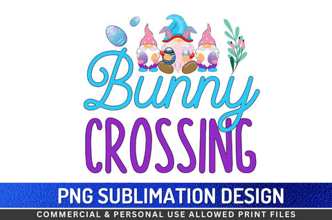 Bunny crossing Sublimation PNG Sublimation Regulrcrative 