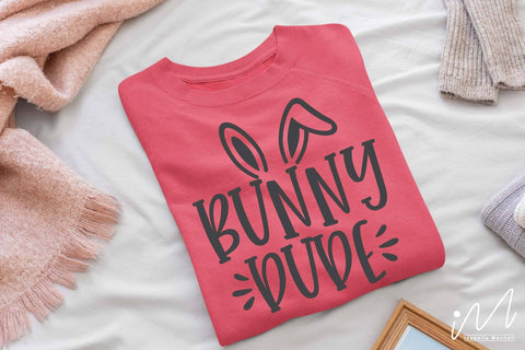 Bunny dude svg, Happy Easter svg, Easter Day Svg, Easter Svg, Bunny Svg, Happy Easter Shirt svg, Easter Shirt Svg,family bunny svg, Funny Easter svg SVG Isabella Machell 
