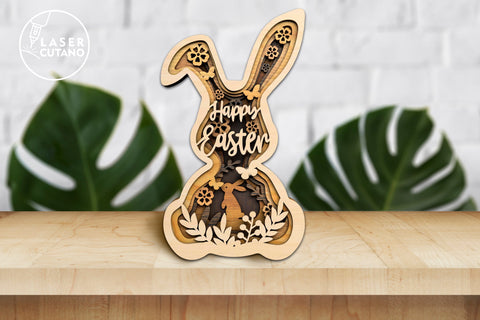 BUNNY EASTER BUNDLE SVG LaserCutano 