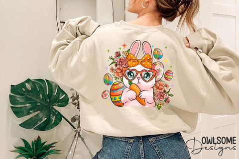 Bunny Easter Day PNG Sublimation Sublimation Owlsome.Designs 