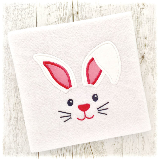 Bunny Face Applique Machine Embroidery Designs, Easter Applique Designs, Embroidery Bunny Applique 4x4, Easter Embroidery, Bunny Embroidery Embroidery/Applique My Sew Cute Boutique 