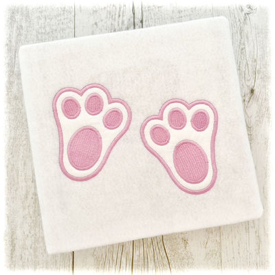 Bunny Feet Applique Machine Embroidery Designs, Bunny Applique Designs, Easter Applique Design, Easter Embroidery Design, Animal Applique Embroidery/Applique My Sew Cute Boutique 