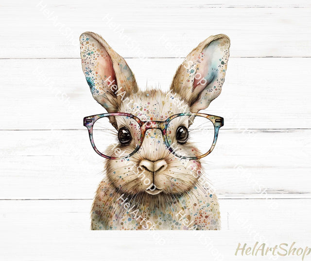 Bunny Glasses Png, Sublimation Png Sublimation _HelArtShop_ 