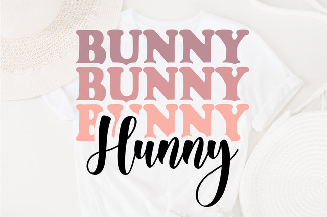 Bunny hunny svg, Easter hunny Shirt Svg, Bunny Girl Svg, Happy Easter Svg, Bunny Svg, Easter Svg, Easter Bunny Svg, Retro Easter Svg, png dxf SVG Fauz 