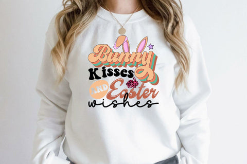 Bunny Kisses and Easter wishes Sublimation SVGArt 