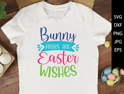 bunny kisses and Easter wishes SVG cut files SVG md faruk hossain 