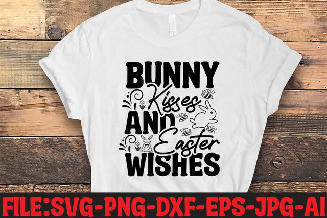 Bunny Kisses And Easter Wishes SVG MStudio 