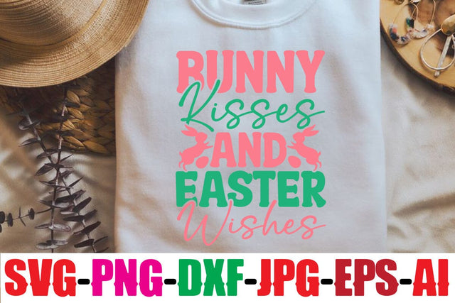 Bunny Kisses And Easter Wishes SVG SVG MStudio 