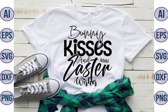 Bunny Kisses and Easter Wishes svg SVG nirmal108roy 
