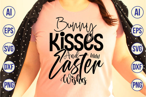 Bunny Kisses and Easter Wishes svg SVG nirmal108roy 