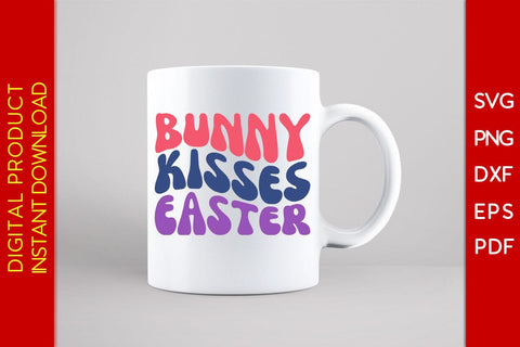 Bunny Kisses Easter SVG PNG PDF Cut File SVG Creativedesigntee 