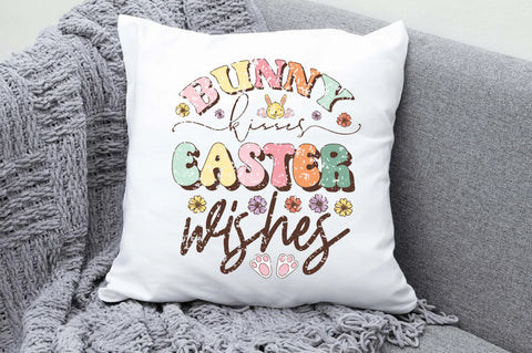 Bunny Kisses Easter Wishes Sublimation Sublimation Jagonath Roy 