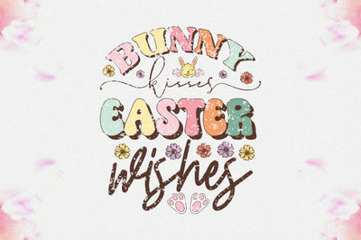 Bunny Kisses Easter Wishes Sublimation Sublimation Jagonath Roy 