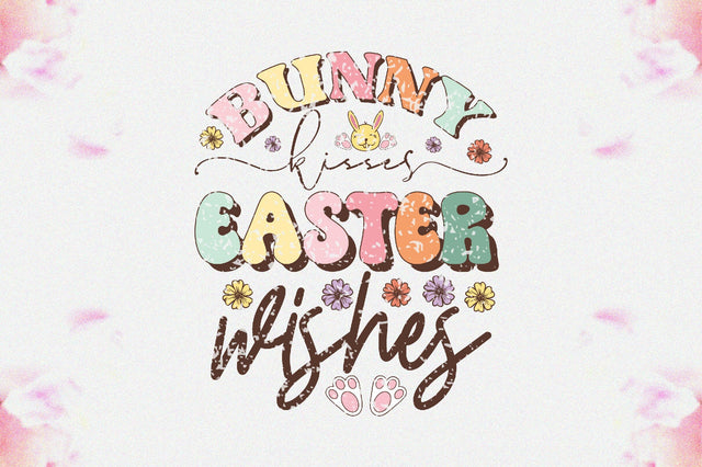 Bunny Kisses Easter Wishes Sublimation Sublimation Jagonath Roy 