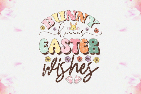 Bunny Kisses Easter Wishes Sublimation Sublimation Jagonath Roy 