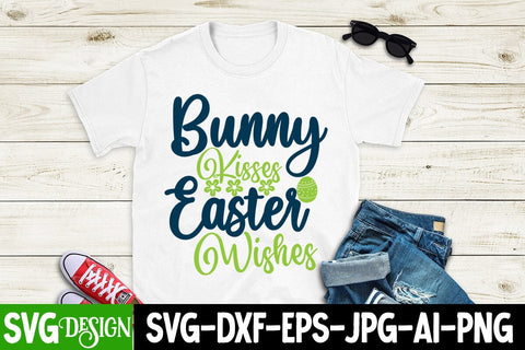 Bunny Kisses Easter Wishes SVG Cut File,Happy easter Day SVG Cut File, Happy Easter SVG Cut File, Happy Easter SVG Quotes, Easter Egg Farmfresh SVG cut File SVG BlackCatsMedia 