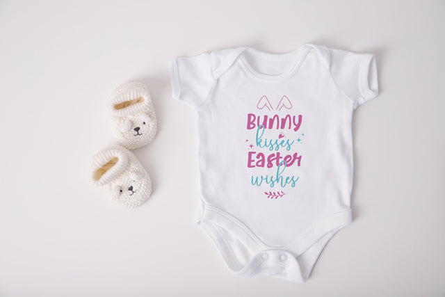 Bunny Kisses, Easter Wishes svg, Easter svg, Clipart, Bunny Ears SVG SmmrDesign 