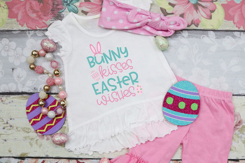 Bunny Kisses Easter Wishes SVG Morgan Day Designs 