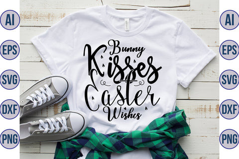 Bunny Kisses Easter Wishes svg SVG nirmal108roy 