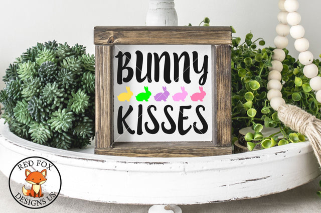 Bunny Kisses SVG PNG DXF | Easter SVG | Spring SVG SVG RedFoxDesignsUS 