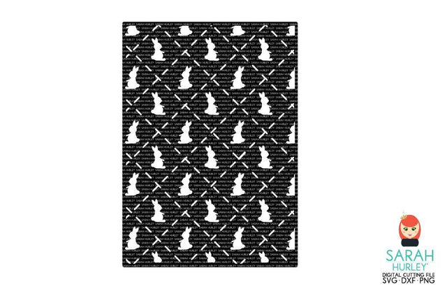 Bunny Lattice Background SVG Sarah Hurley 