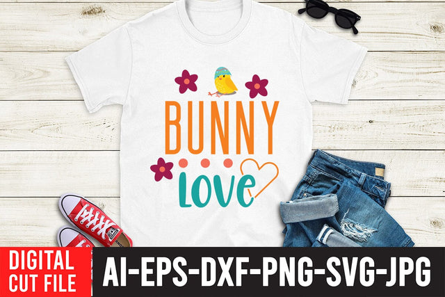Bunny love SVG Cut File, Happy Easter SVG Cut File, Happy Easter SVG Quotes, Easter Egg Farmfresh SVG cut File, Easter Egg Farmfresh PNG ,Celebrate Easter SVG Cut File SVG BlackCatsMedia 