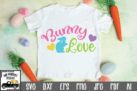 Bunny Love SVG Cut File SVG Old Market 