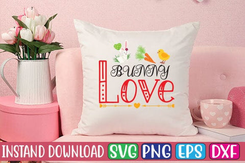 Bunny Love SVG Cut File SVG Studio Innate 