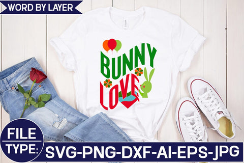 Bunny Love SVG Cut File SVG Studio Innate 