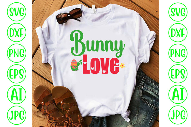 Bunny Love SVG Design SVG Syaman 
