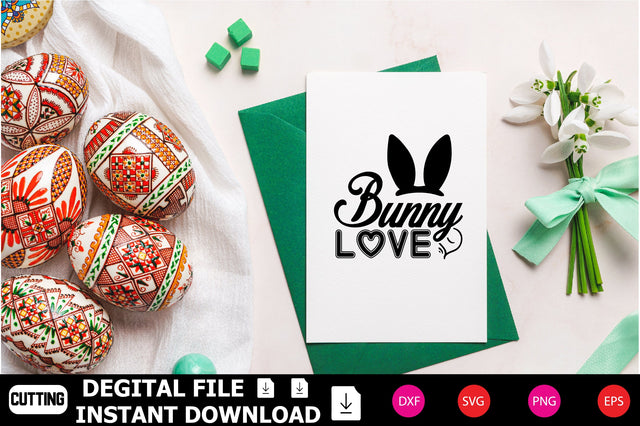Bunny Love SVG Shahin alam 
