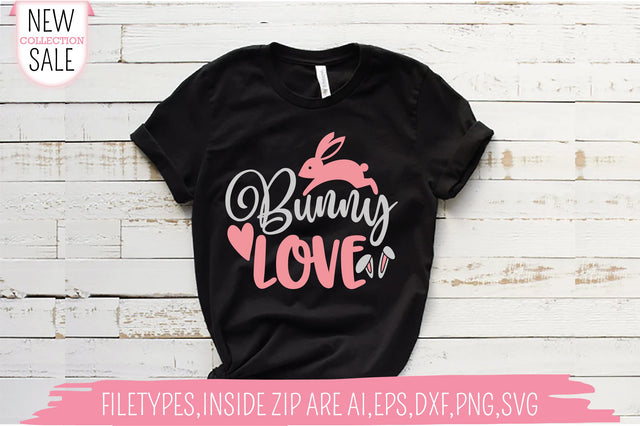 Bunny Love SVG SVG Creativeart88 