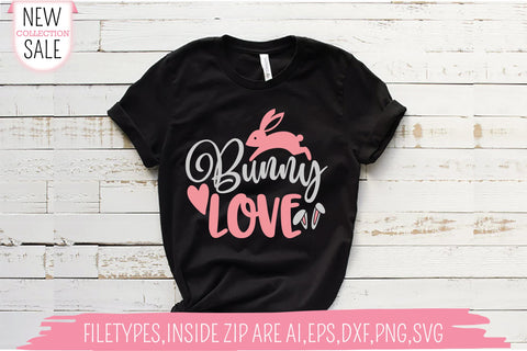 Bunny Love SVG SVG Creativeart88 